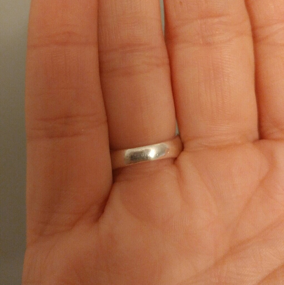 PRETTY VINTAGE FAUX DIAMOND RING 💎 - Picture 5 of 8